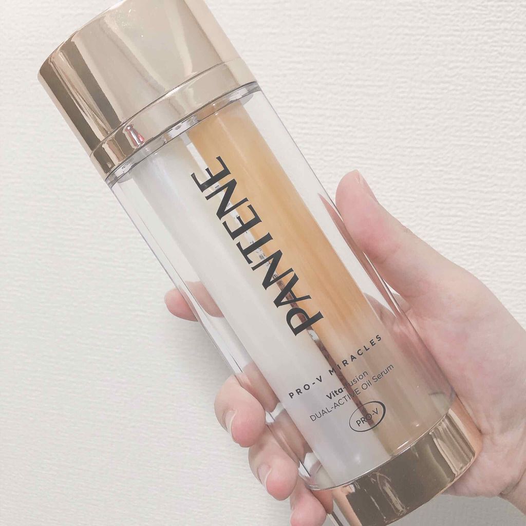 デュアル アクティブ オイルセラム/パンテーン/ヘアオイルを使ったクチコミ(1枚目)