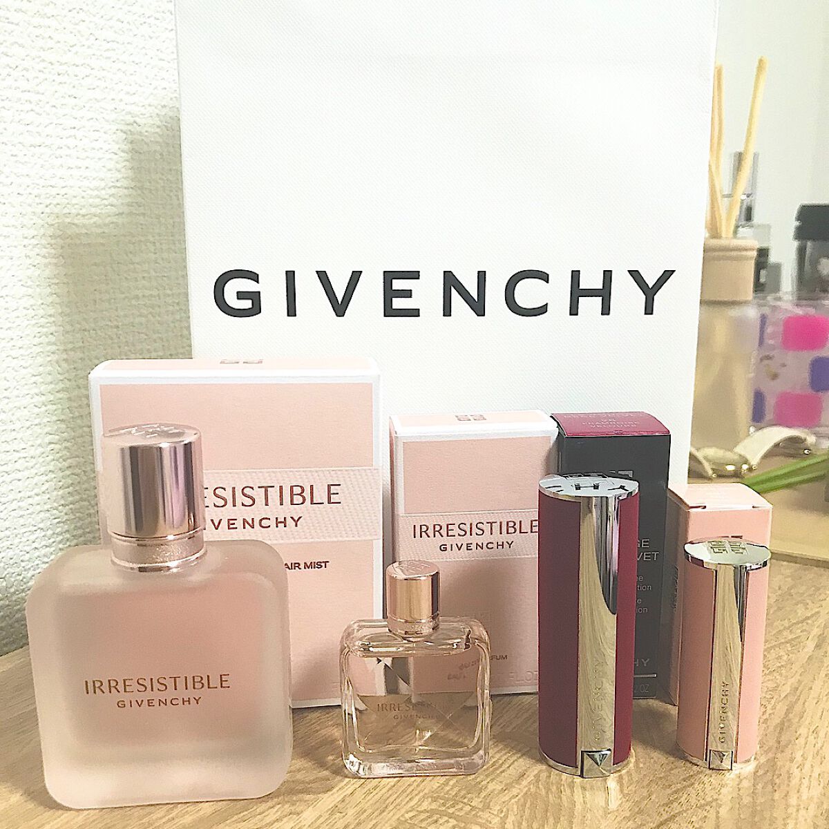 ルージュ・ジバンシイ・ベルベット/GIVENCHY/口紅を使ったクチコミ(1枚目)