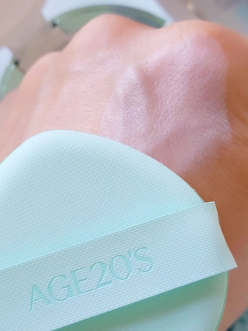 サンエッセンスパクト カーミングロングプロテクション/AGE20’s/日焼け止めクリームを使ったクチコミ(4枚目)