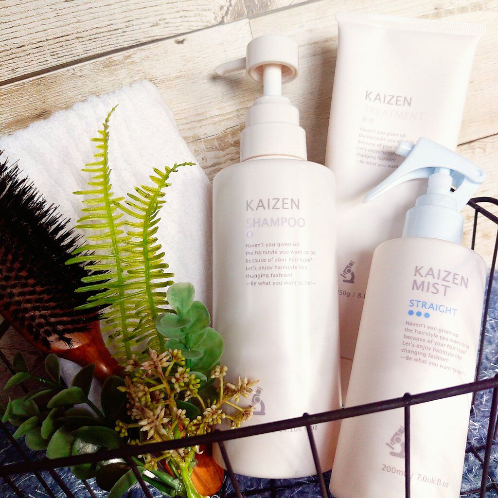 KAIZEN シャンプー／トリートメント/髪質改善研究所/市販シャンプーを使ったクチコミ（1枚目）