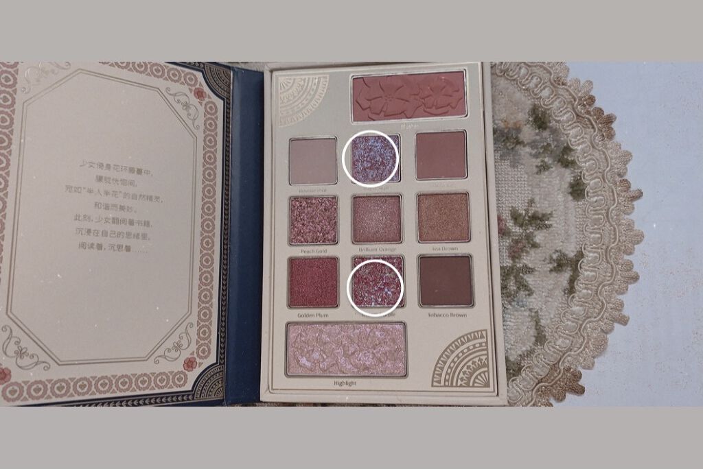 LANSUR × V&A博物館 - アルフォンス・ミュシャ Mucha Fantasy Girl Eye & Cheek Palette/LANSUR/アイシャドウパレットを使ったクチコミ（3枚目）