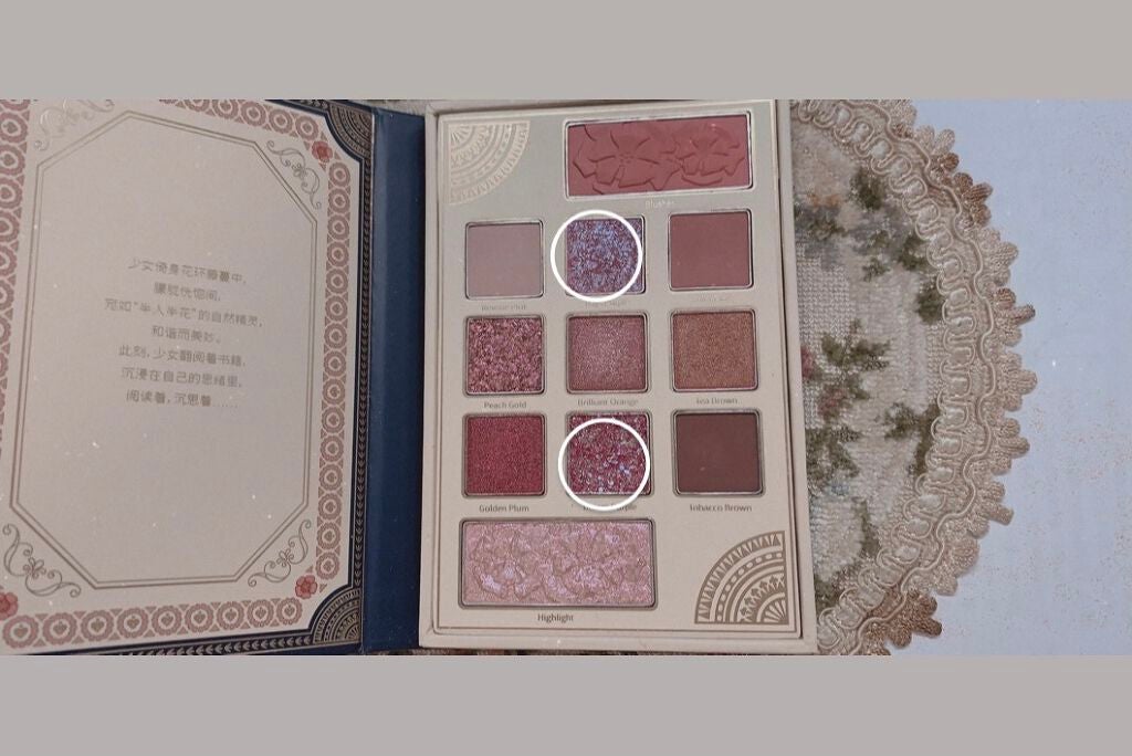 LANSUR × V&A博物館 - アルフォンス・ミュシャ Mucha Fantasy Girl Eye & Cheek Palette/LANSUR/アイシャドウパレットを使ったクチコミ(3枚目)