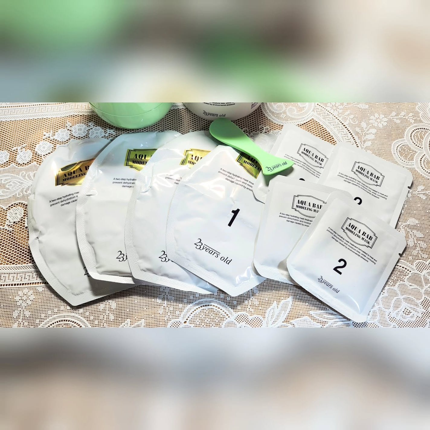 アクアバムモデリングマスク/23years old/洗い流すパック・マスクを使ったクチコミ(2枚目)