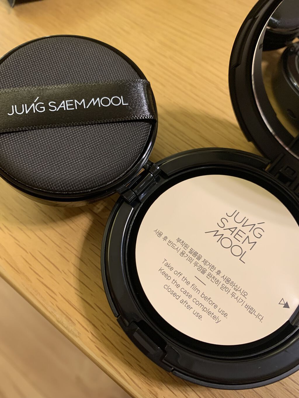 エッセンシャル スキン ヌーダー クッション/JUNG SAEM MOOL/クッションファンデーションを使ったクチコミ（2枚目）