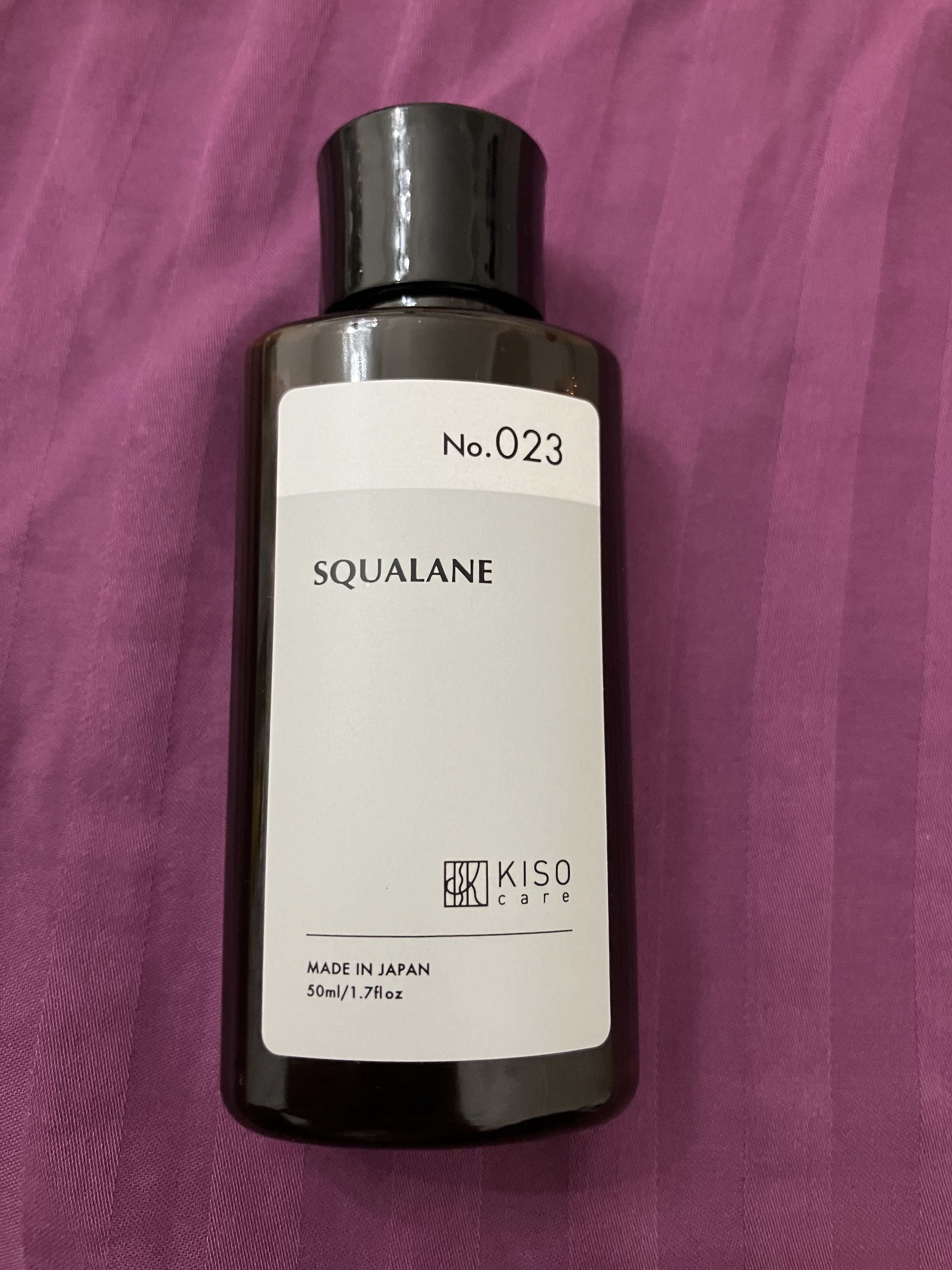 スクワラン/KISO/フェイスオイルを使ったクチコミ（1枚目）