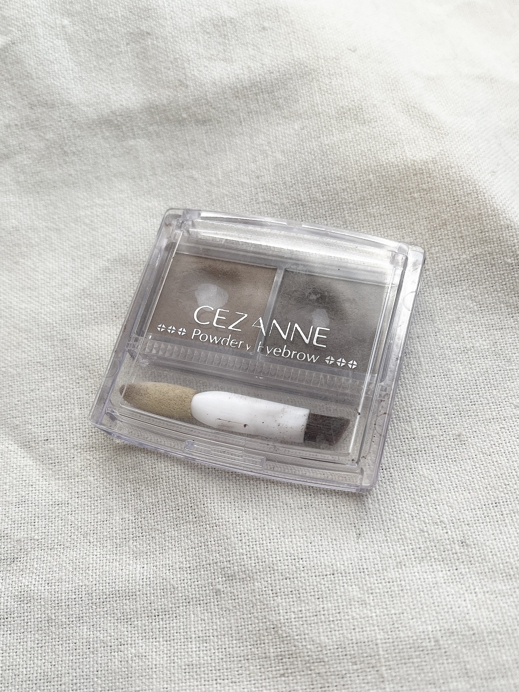 パウダーアイブロウR ソフトブラウン/CEZANNE/パウダーアイブロウを使ったクチコミ（1枚目）