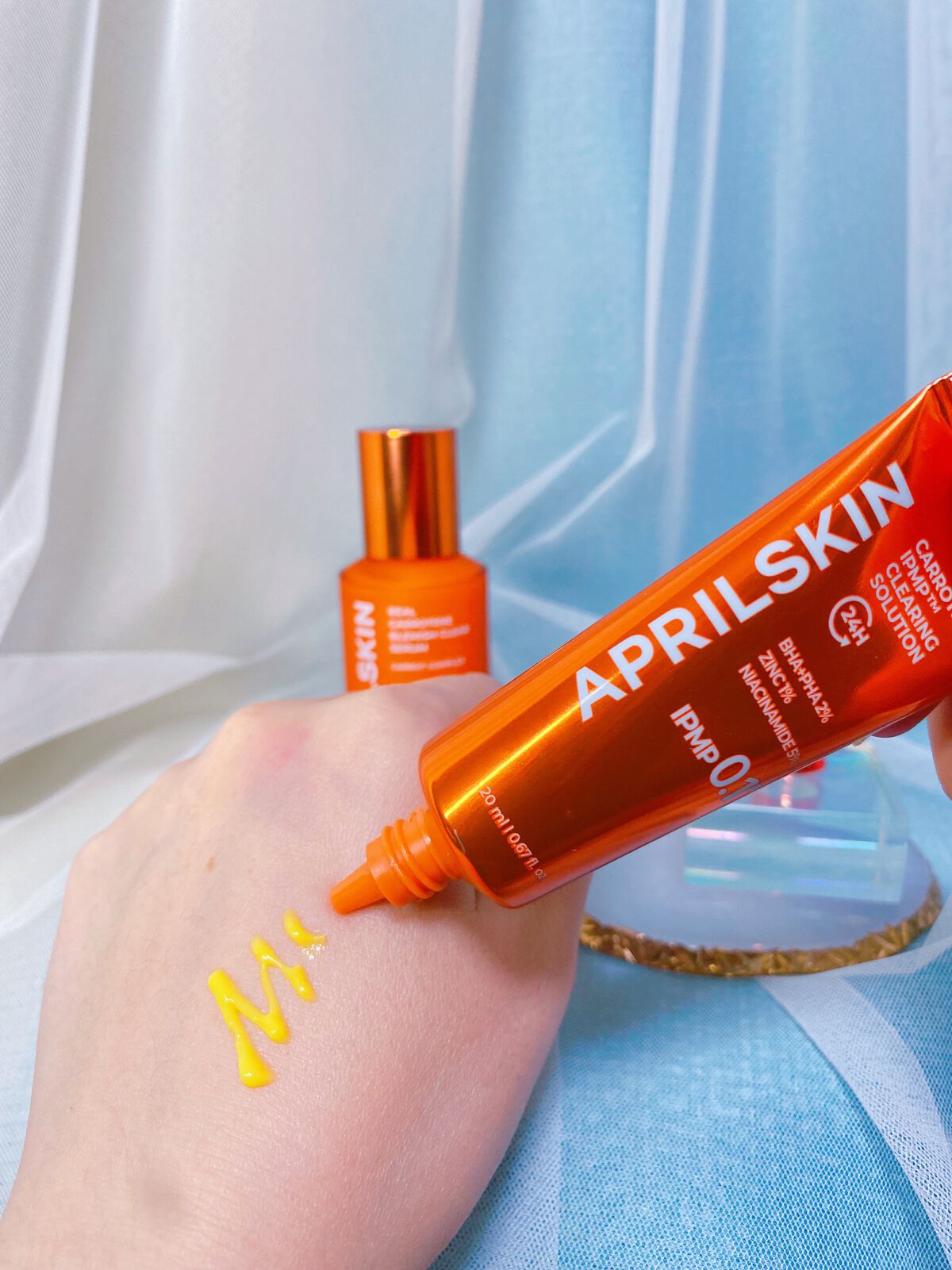 リアルカロテンブレミッシュクリアセラム/APRILSKIN/美容液を使ったクチコミ(6枚目)