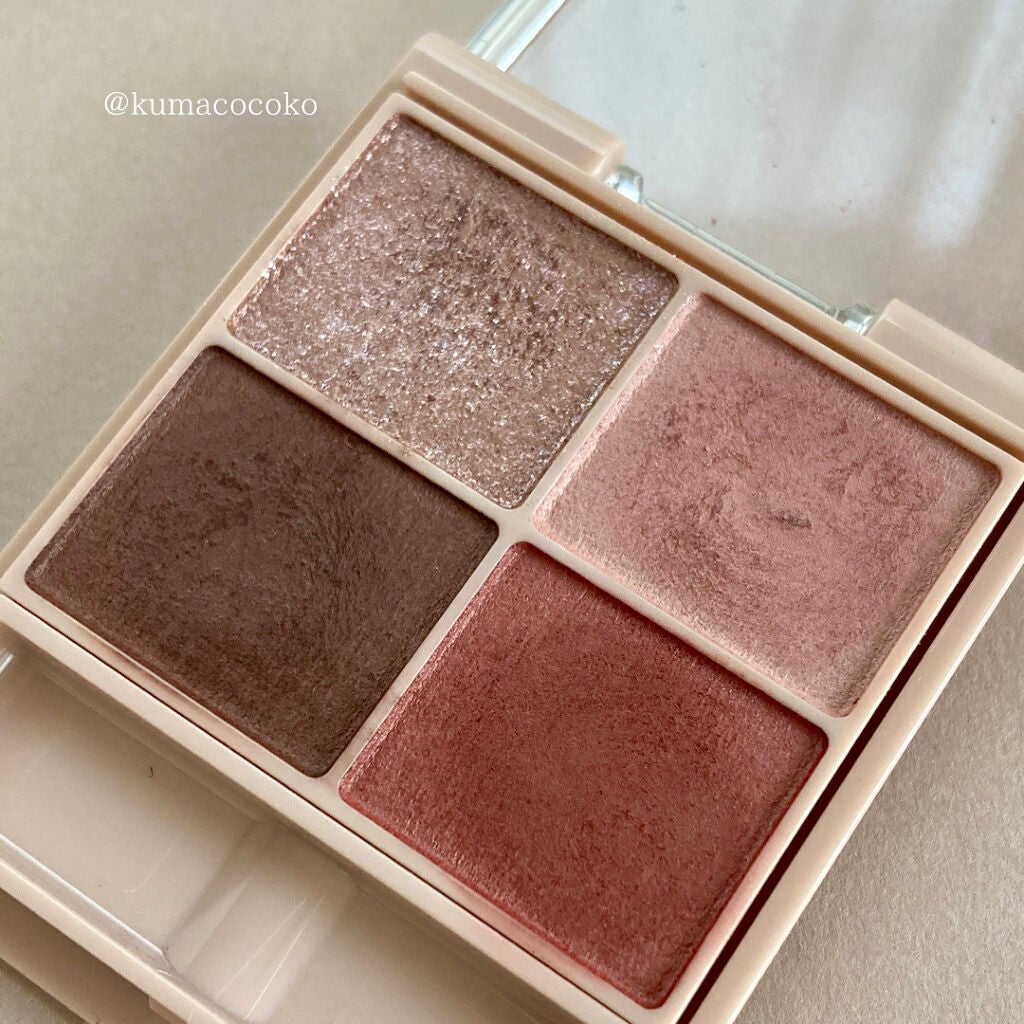 シルキースフレアイズ(マットタイプ)/キャンメイク/アイシャドウパレットを使ったクチコミ(4枚目)
