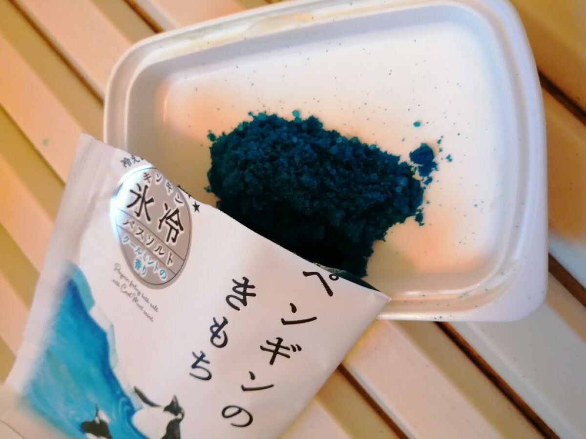 ペンギンのきもち キンキン氷冷バスソルト /グローバル プロダクト プランニング/入浴剤を使ったクチコミ(2枚目)