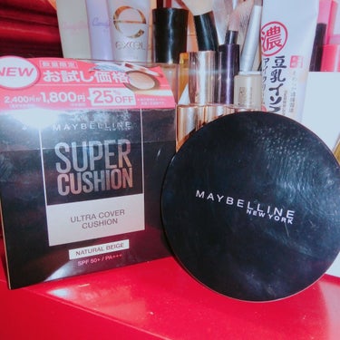 SP クッション ウルトラカバークッション BB/MAYBELLINE NEW YORK/クッションファンデーションを使ったクチコミ（1枚目）