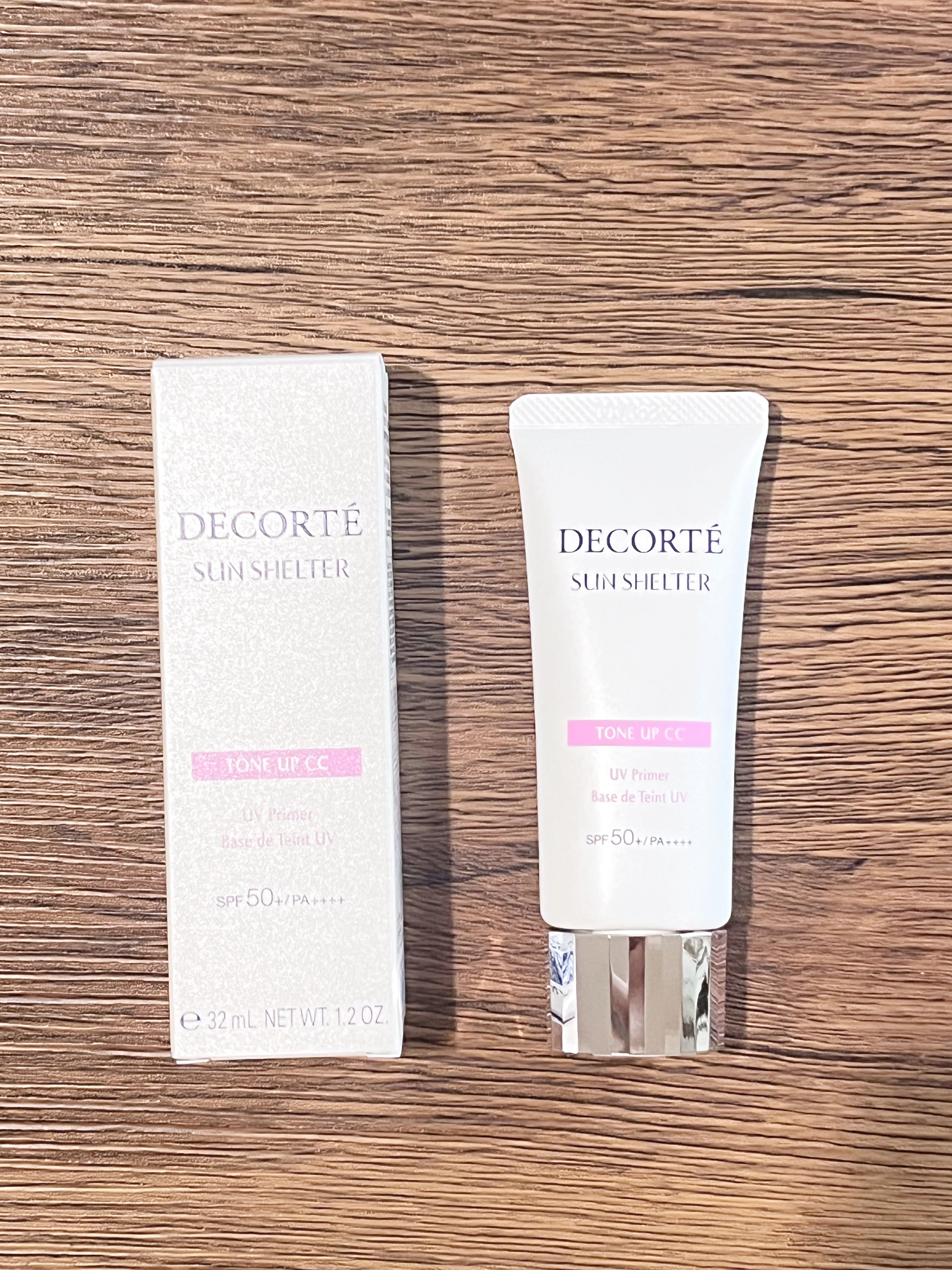 サンシェルター トーンアップCC/DECORTÉ/CCクリームを使ったクチコミ（2枚目）