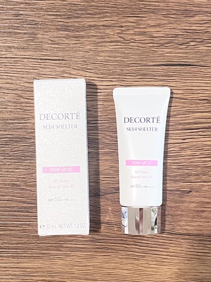 サンシェルター トーンアップCC/DECORTÉ/CCクリームを使ったクチコミ(2枚目)