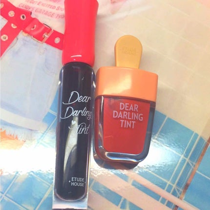 ディアダーリン ウォータージェルティント/ETUDE/リップティントを使ったクチコミ(1枚目)