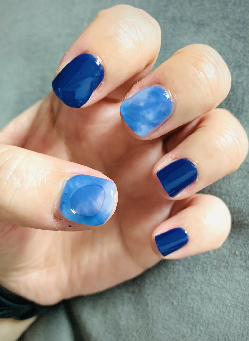 セルフカスタム ネイルシール/KEEPU/ネイルシールを使ったクチコミ（2枚目）