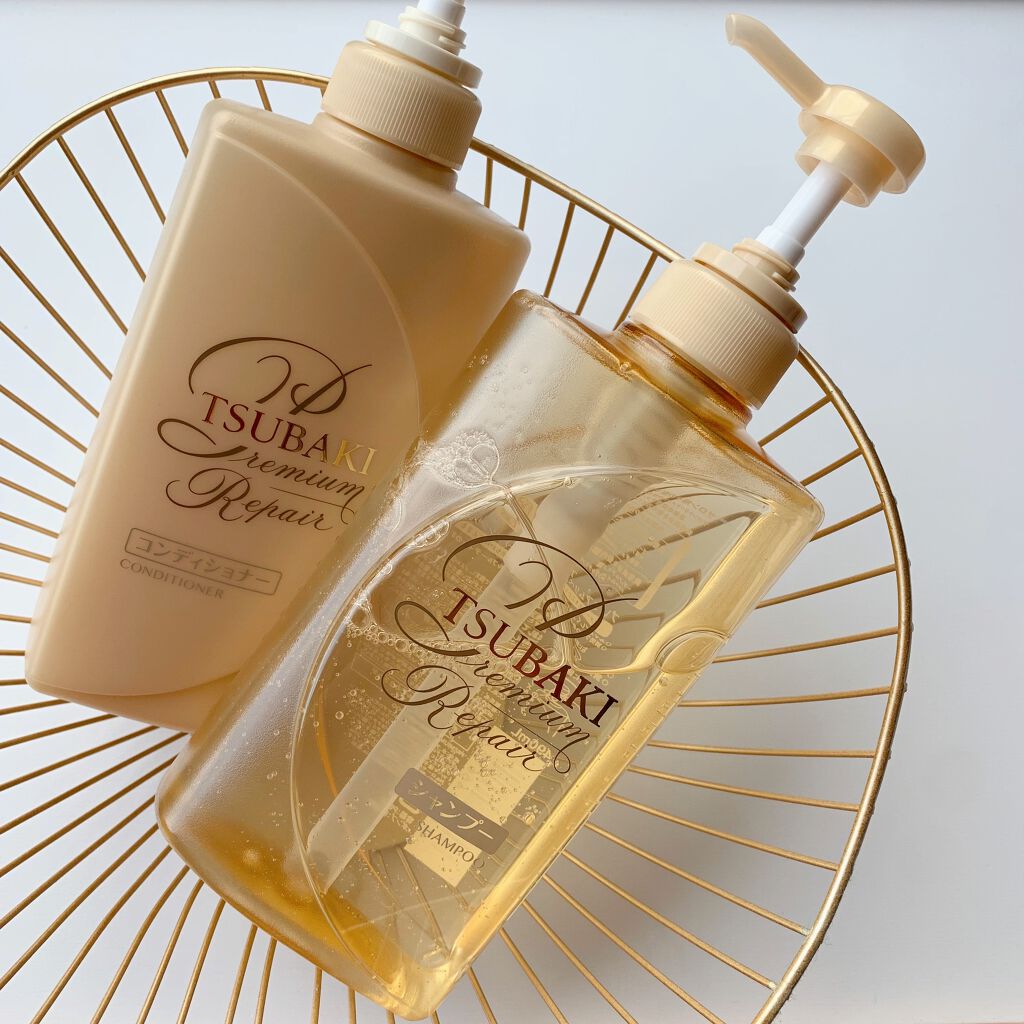 プレミアムリペア シャンプー／ヘアコンディショナー/TSUBAKI/市販シャンプーを使ったクチコミ（1枚目）