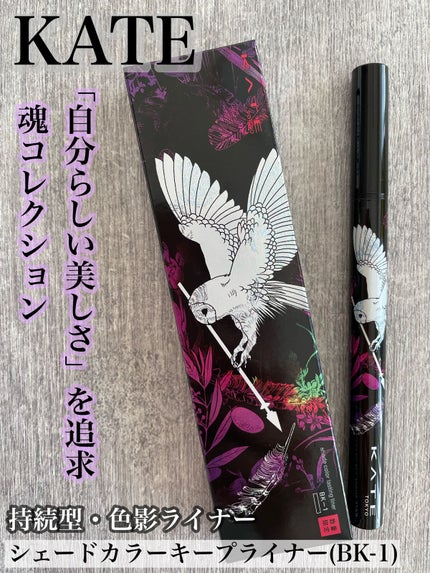 KATE 魂コレクション シェードカラーキープライナー/KATE/リキッドアイライナーを使ったクチコミ(1枚目)