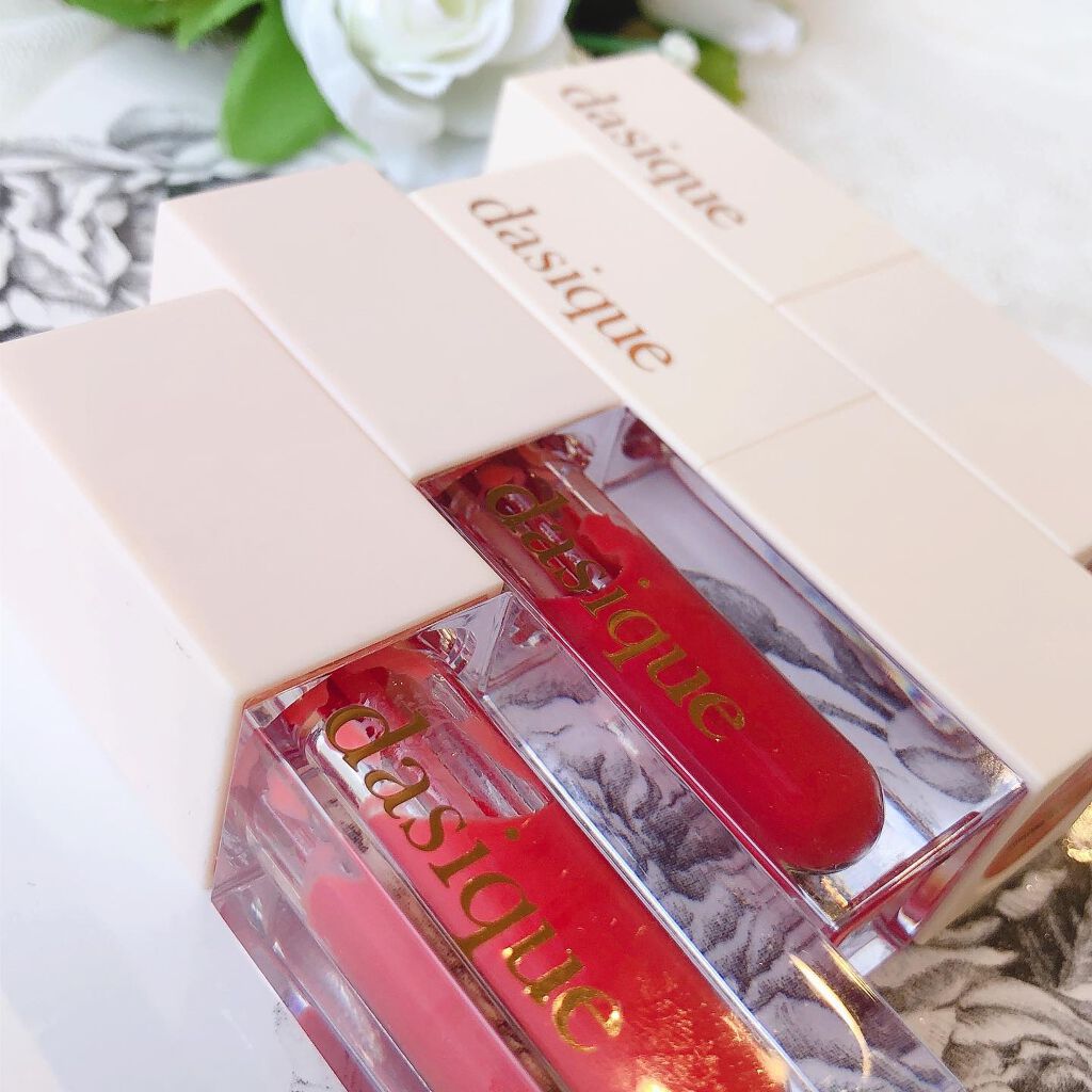 ウォーターグロスティント/dasique/リップティントを使ったクチコミ(9枚目)