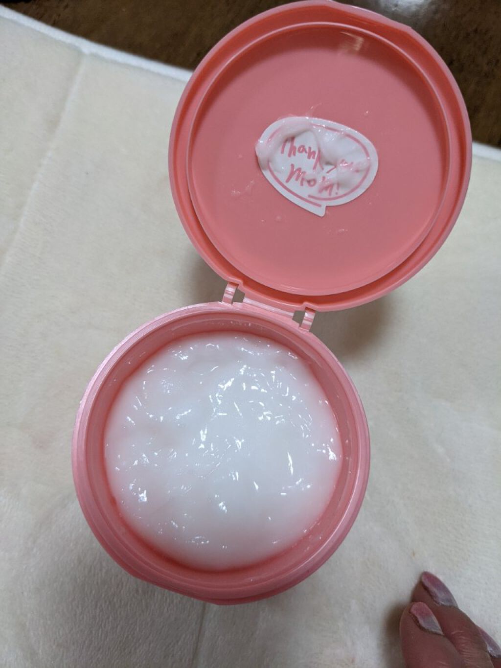 ディープモイスチャー ボディクリーム ミルキーハニー/MAMA-LABO(ママラボ)/ボディクリームを使ったクチコミ（2枚目）