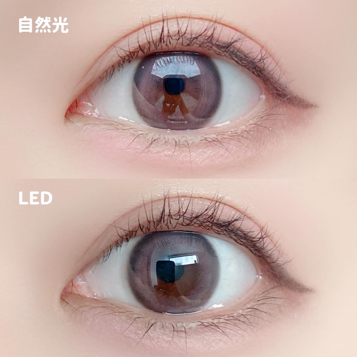 Tweed Kristin 1month/Hapa kristin/１ヶ月（１MONTH）カラコンを使ったクチコミ（3枚目）