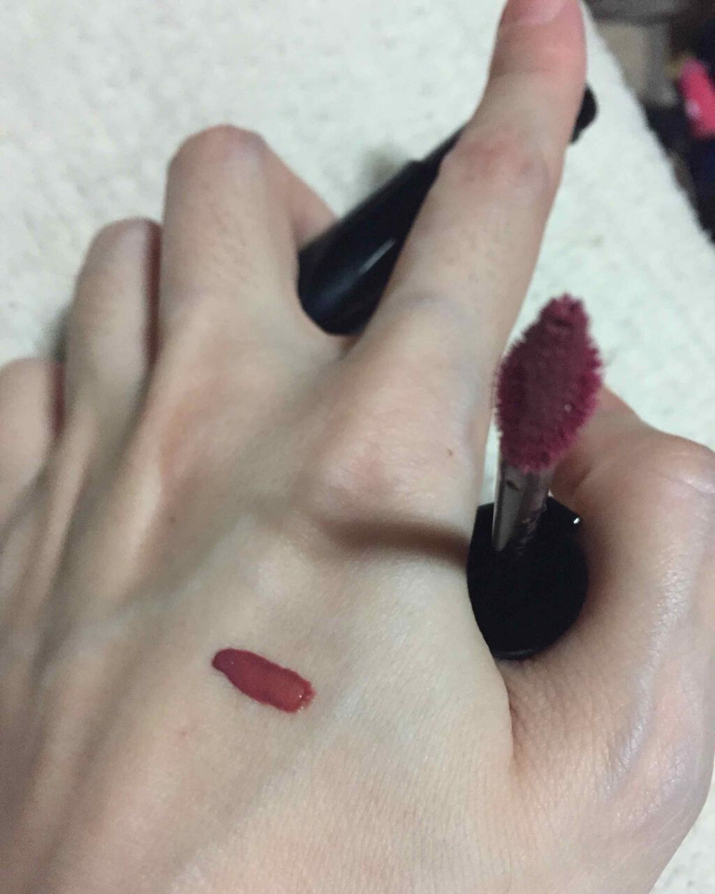 ブリリアントシグネチャー/ロレアル パリ/口紅を使ったクチコミ（2枚目）