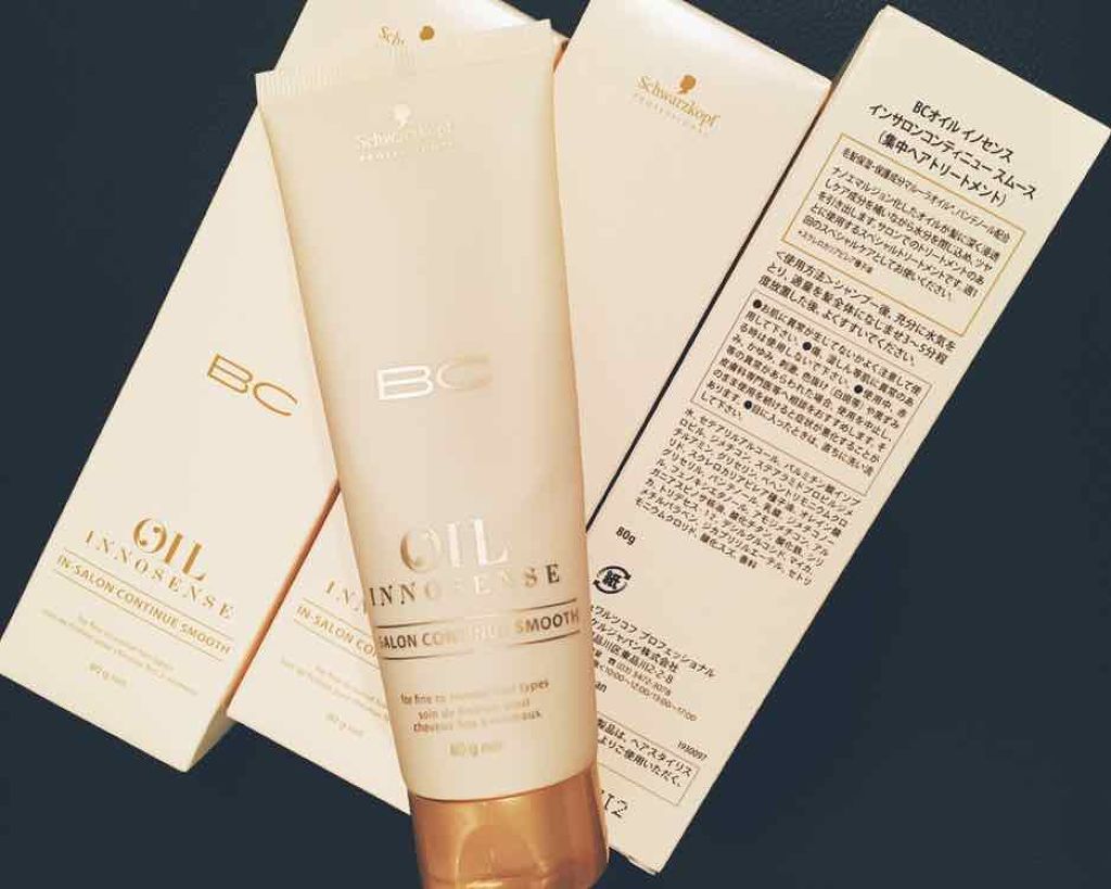 BCオイル イノセンス インサロン コンティニュー スムース/シュワルツコフ プロフェッショナル/洗い流すヘアトリートメントを使ったクチコミ(2枚目)