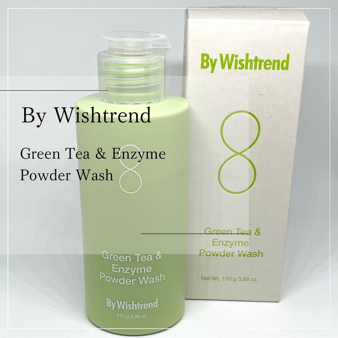 グリーンティー&エンザイムパウダーウォッシュ/By Wishtrend/洗顔パウダーを使ったクチコミ(1枚目)
