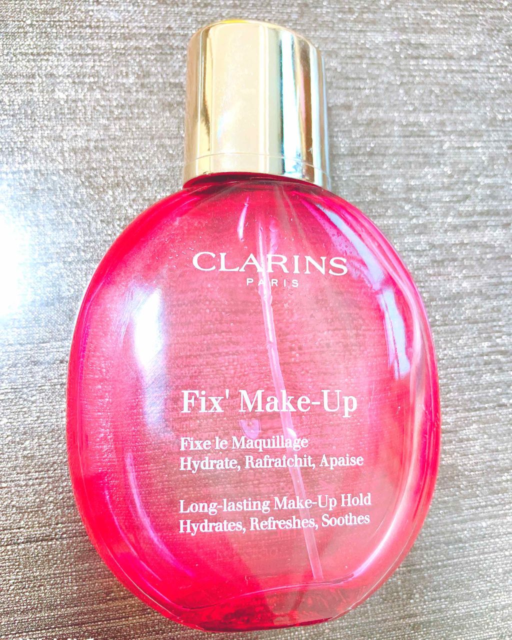 フィックス メイクアップ/CLARINS/ミスト状化粧水を使ったクチコミ（1枚目）