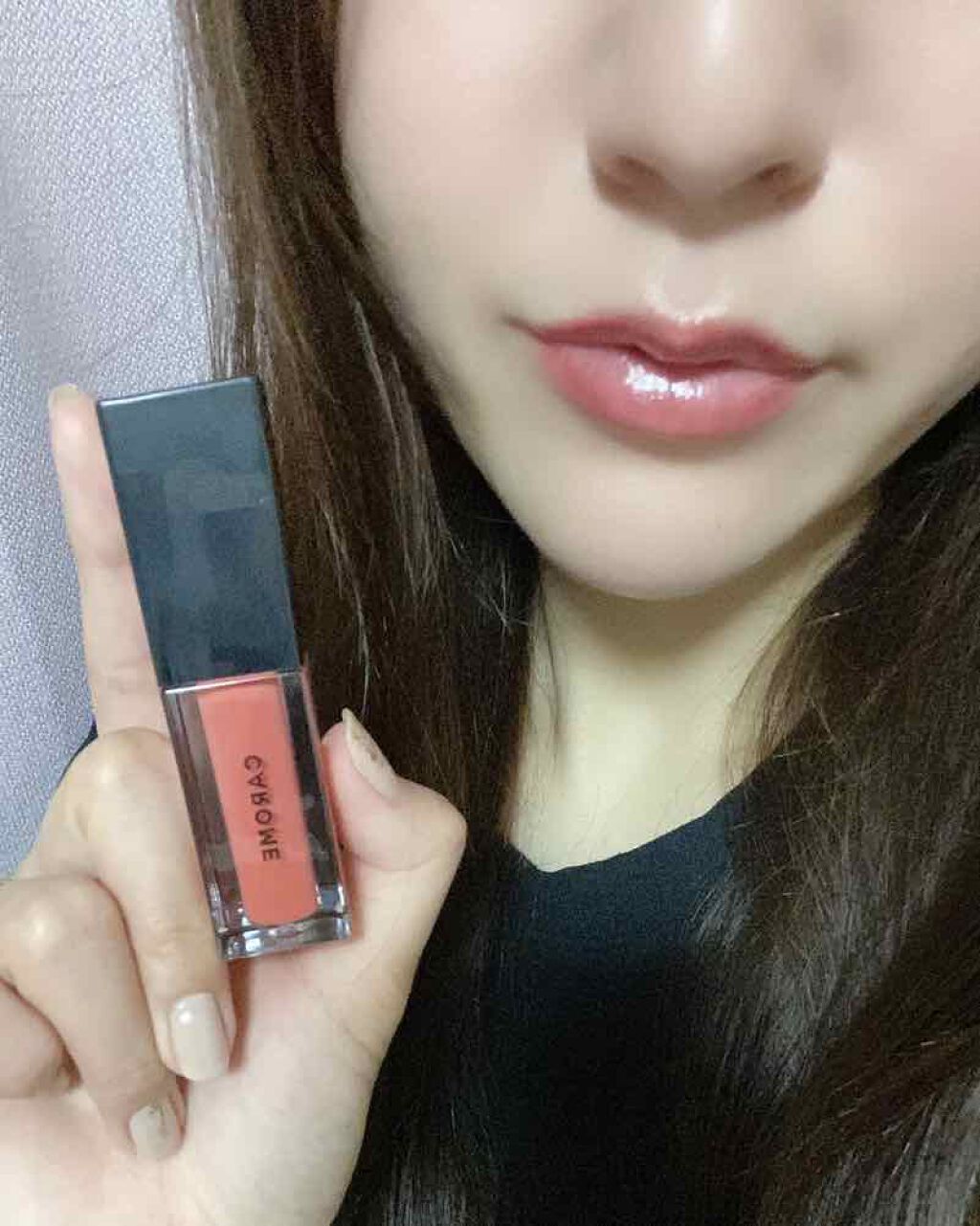 ブルーミングリップグロウ/CAROME./口紅を使ったクチコミ(3枚目)