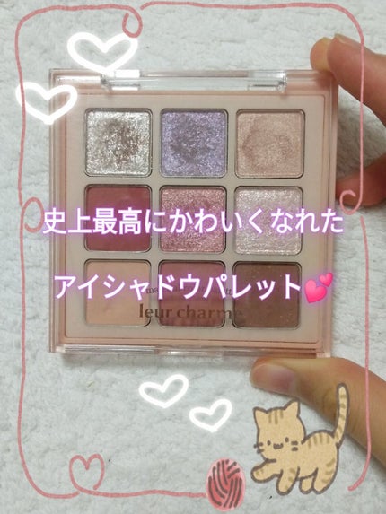マテリアルカラーパレット/leur charme/アイシャドウパレットを使ったクチコミ(1枚目)