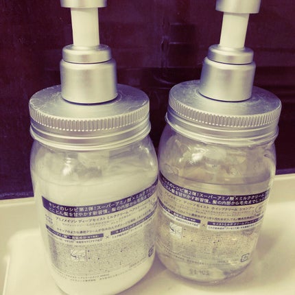 アミノメイソン ディープモイスト ホイップクリーム シャンプー/ミルククリーム ヘアトリートメント/アミノメイソン/市販シャンプーを使ったクチコミ(2枚目)