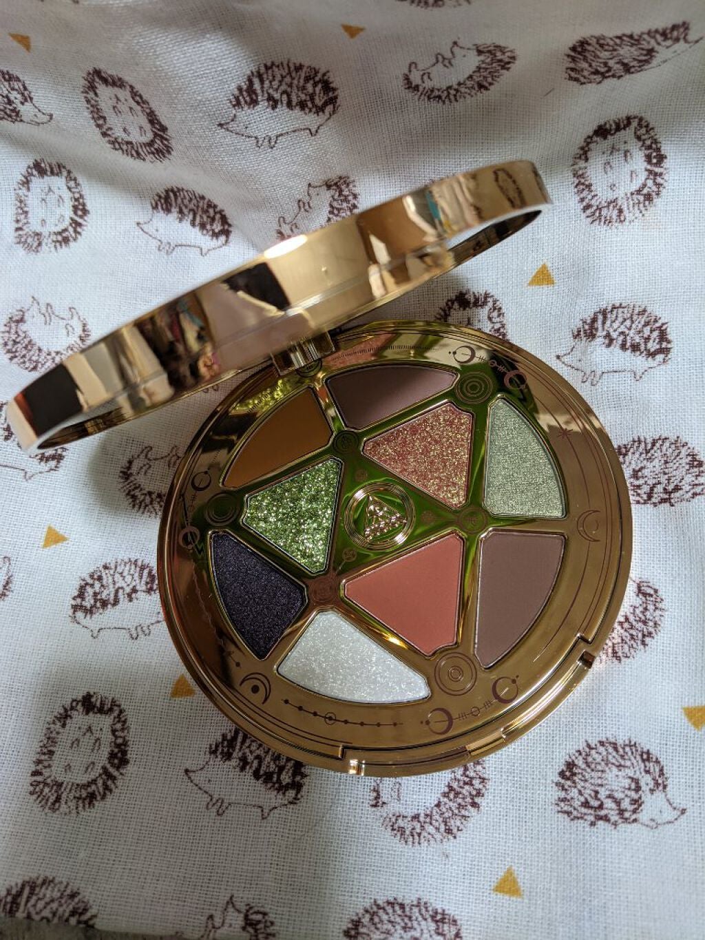 GODDESS 9 EYESHADOW/SUSISU/アイシャドウパレットを使ったクチコミ(1枚目)