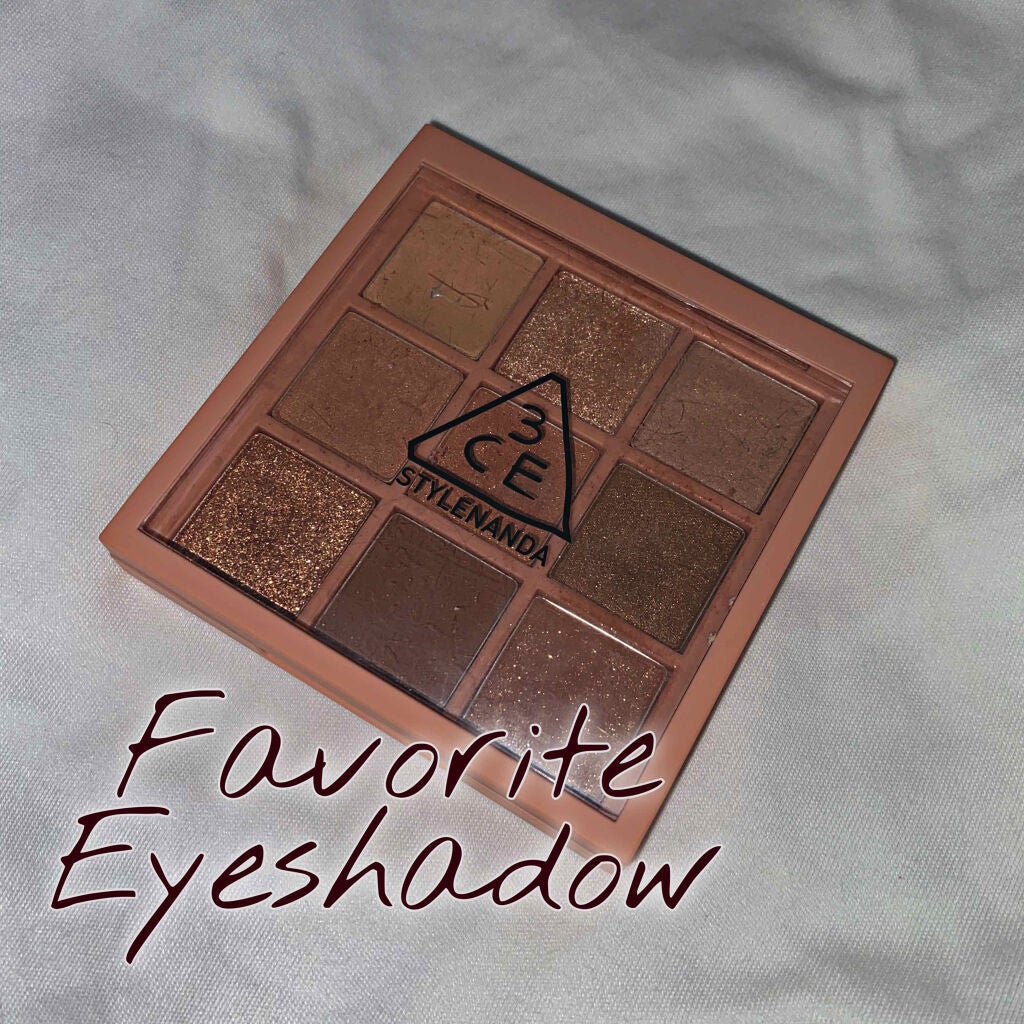 3CE マルチアイカラーパレット/3CE/アイシャドウパレットを使ったクチコミ(1枚目)