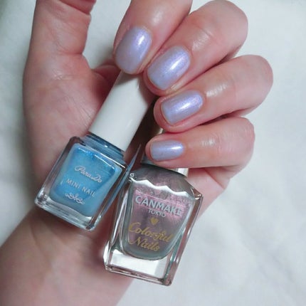 カラフルネイルズ/キャンメイク/マニキュアを使ったクチコミ(1枚目)