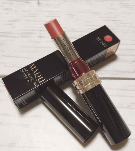 ドラマティックルージュN/マキアージュ/口紅を使ったクチコミ(3枚目)