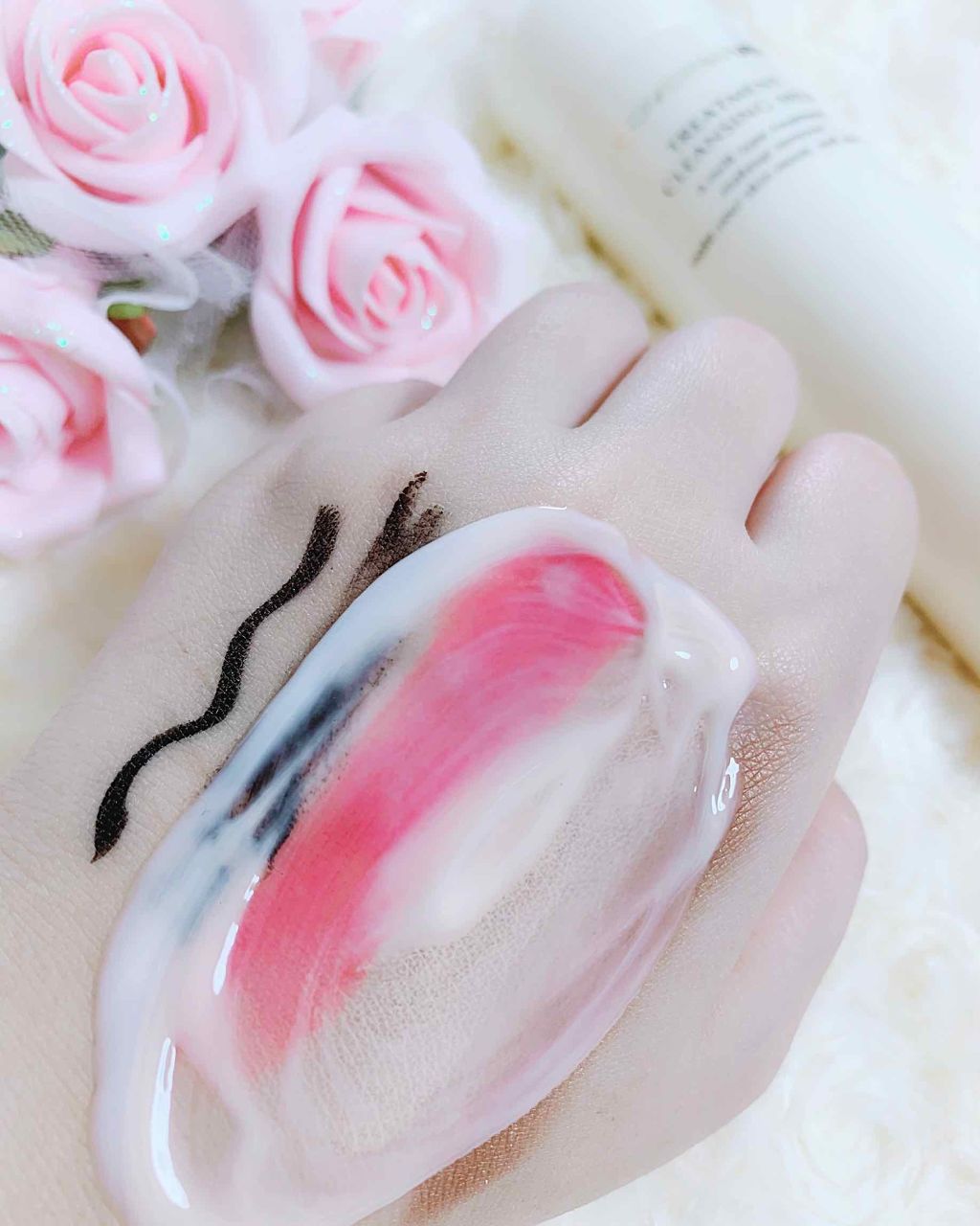 トリートメント クレンジング ミルク/COVERMARK/ミルククレンジングを使ったクチコミ（2枚目）