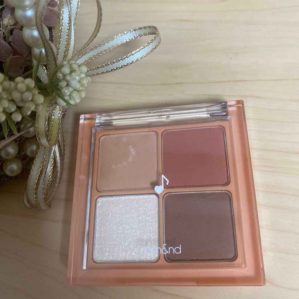 ベターザンアイズ ミュージックシリーズ/rom&nd/アイシャドウパレットを使ったクチコミ(2枚目)