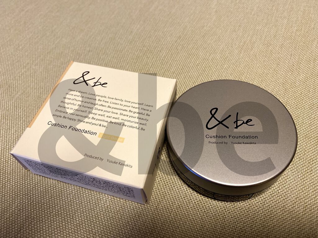 ＆be クッションファンデーション/＆be/クッションファンデーションを使ったクチコミ（1枚目）