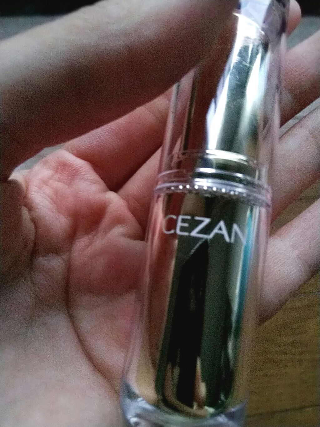 ラスティンググロスリップ/CEZANNE/口紅を使ったクチコミ（2枚目）