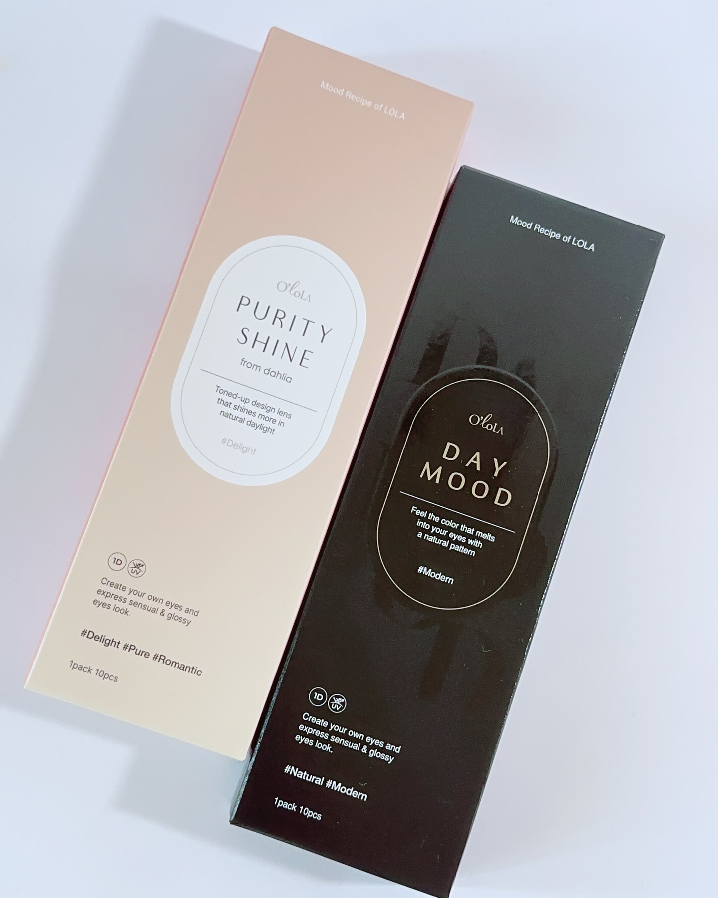 ピュアリティーシャインワンデー(PURITYSHINE 1day)/OLOLA/ワンデー（１DAY）カラコンを使ったクチコミ（2枚目）