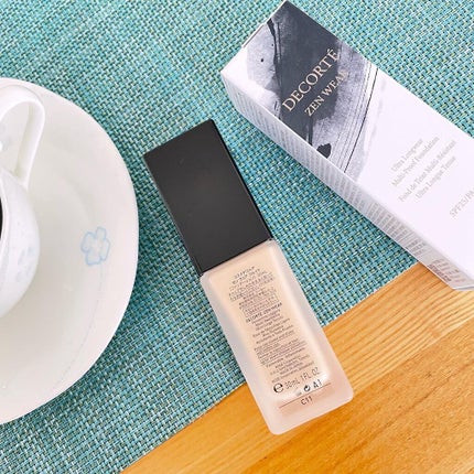 ゼン ウェア フルイド/DECORTÉ/リキッドファンデーションを使ったクチコミ(2枚目)