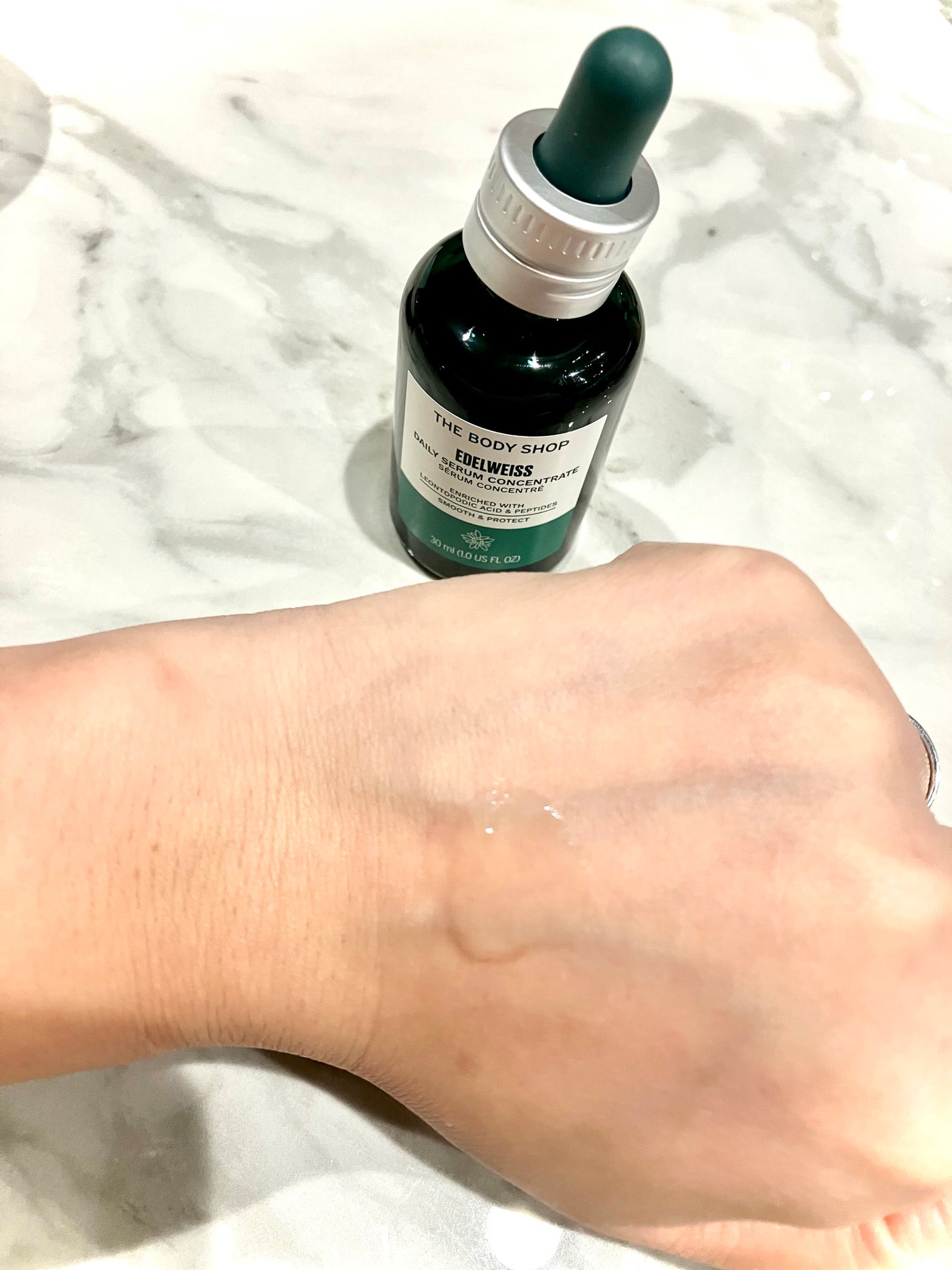 EDW コンセントレート セラム/THE BODY SHOP/美容液を使ったクチコミ(2枚目)