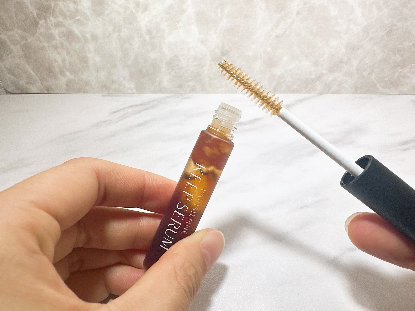 パリジェンヌ キープセラム [まつ毛美容液]/Paris./まつげ美容液を使ったクチコミ（2枚目）