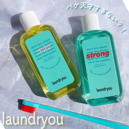 clean face gargle gel foam cleanser/laundryou/その他洗顔料を使ったクチコミ(1枚目)