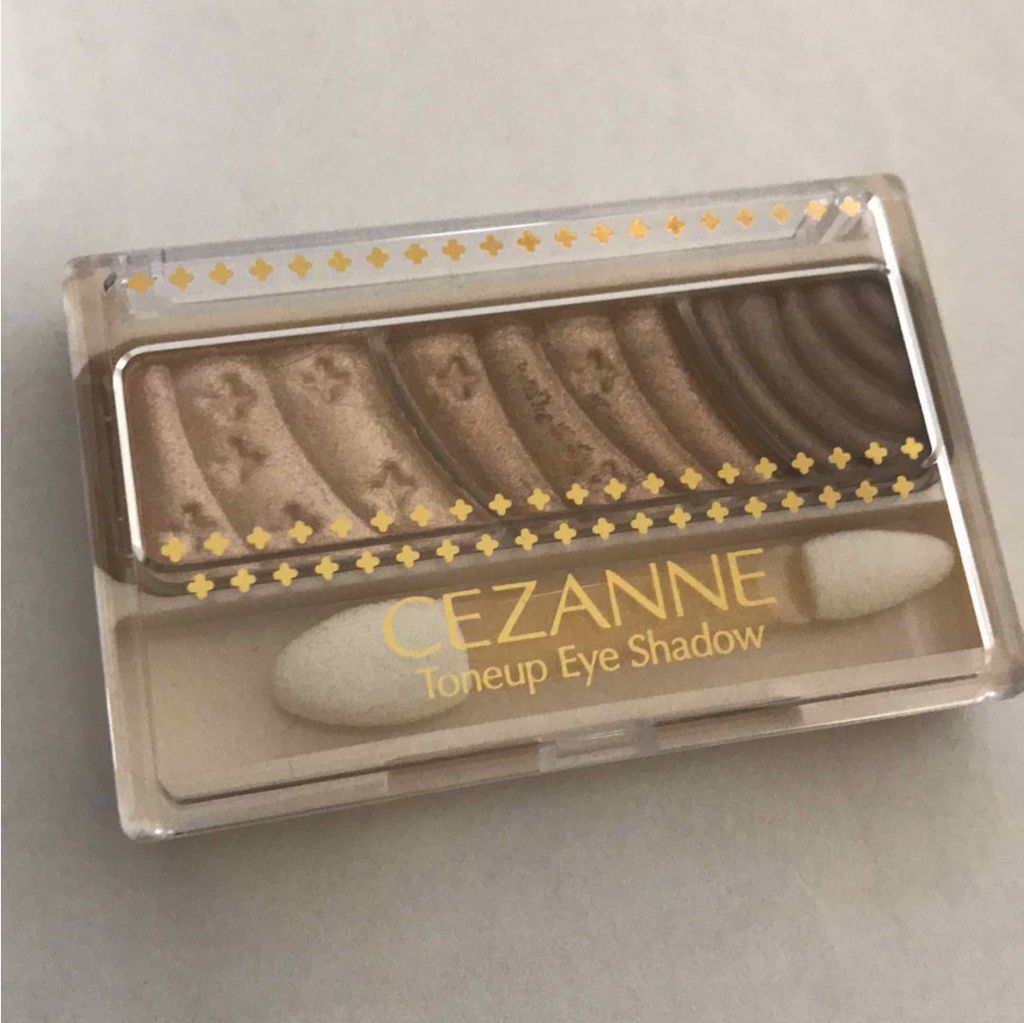 トーンアップアイシャドウ/CEZANNE/アイシャドウパレットを使ったクチコミ(1枚目)