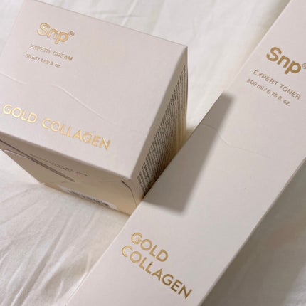 ゴールドコラーゲンエキスパートクリーム/SNP/フェイスクリームを使ったクチコミ(5枚目)