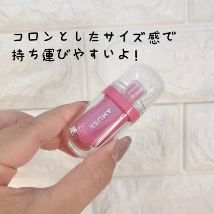 ジェルフィットティント/AMUSE/リップティントを使ったクチコミ(5枚目)