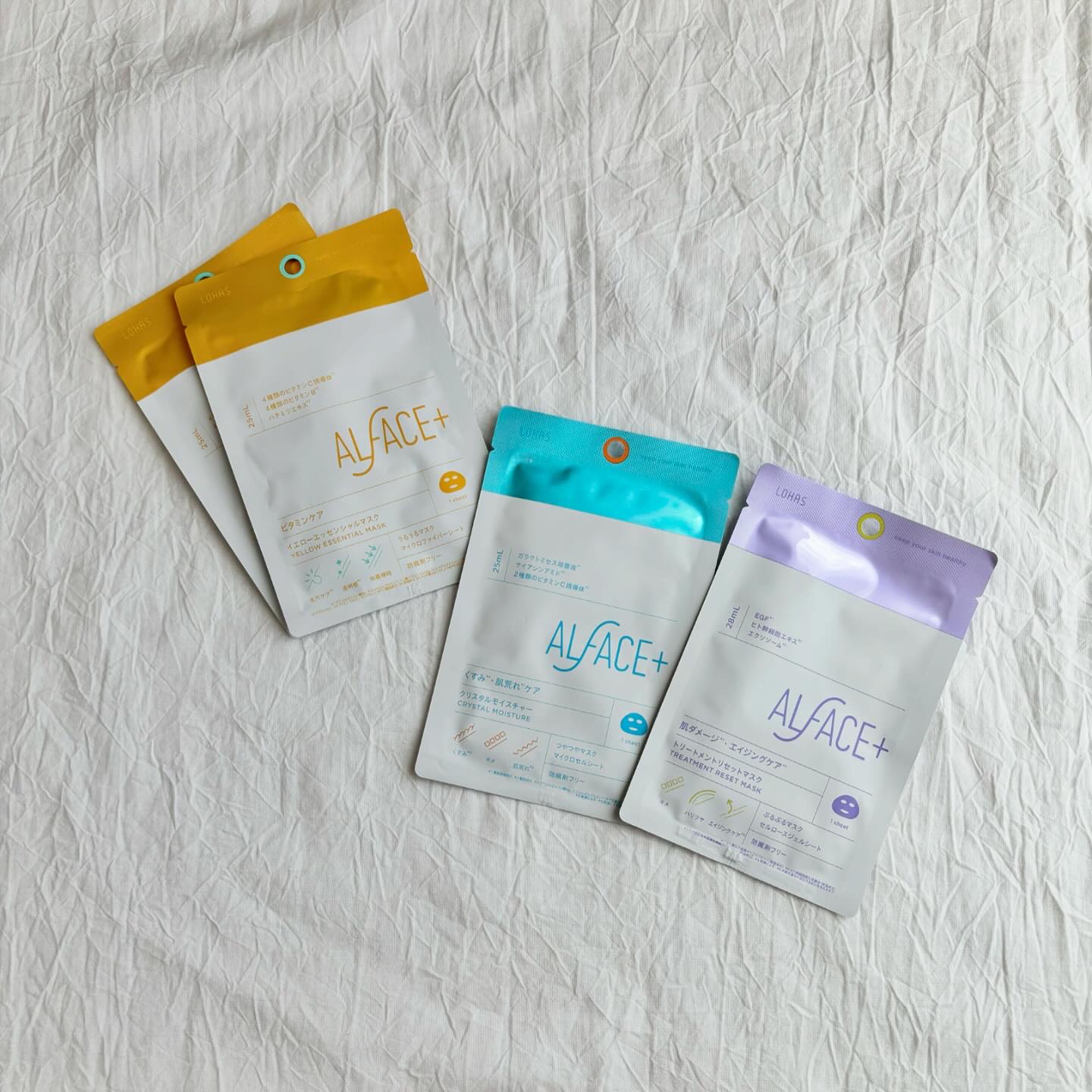 クリスタルモイスチャーマスク/ALFACE+/シートマスク・パックを使ったクチコミ（2枚目）