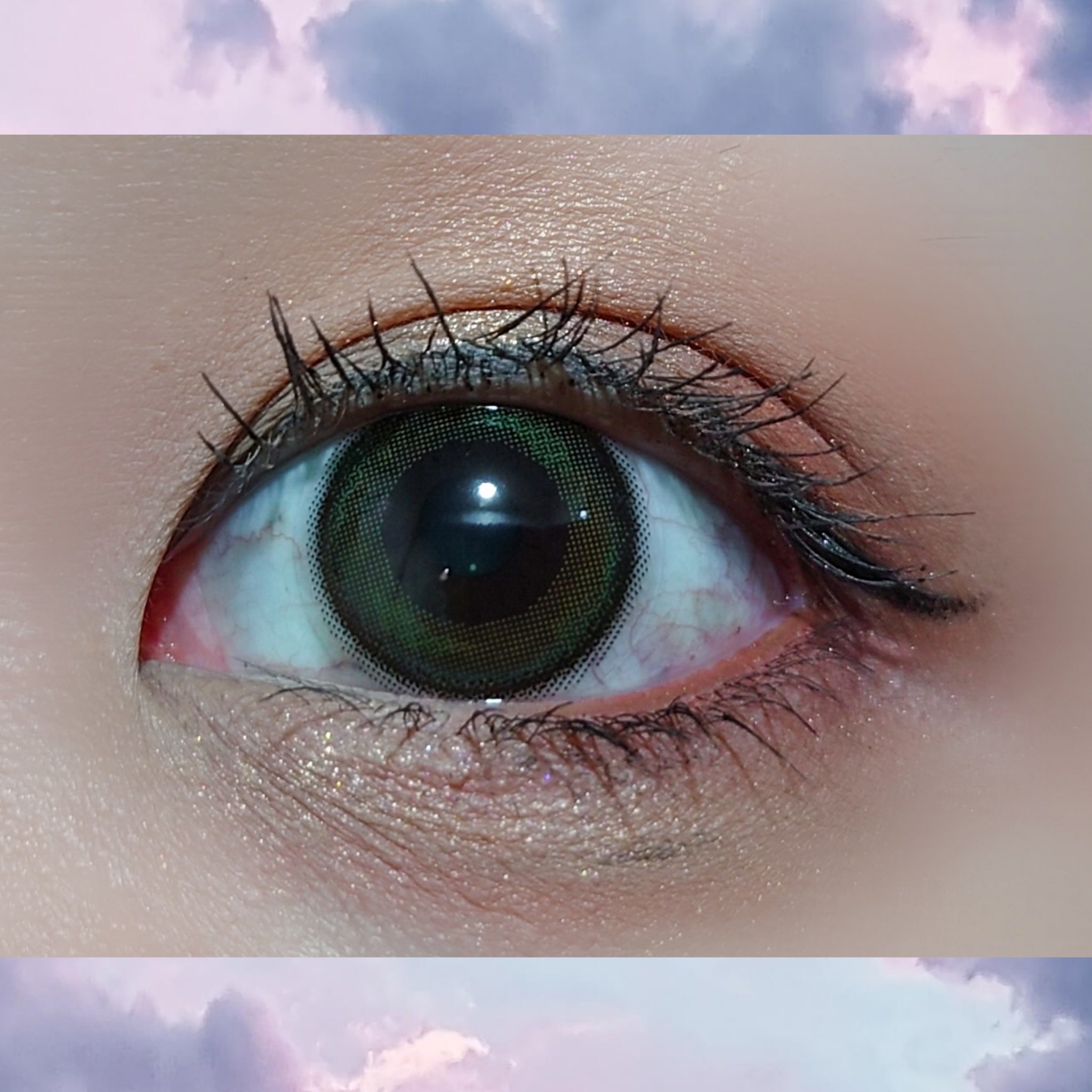 ネオサイトワンデー シエルUV/Aire/ワンデー（１DAY）カラコンを使ったクチコミ（3枚目）