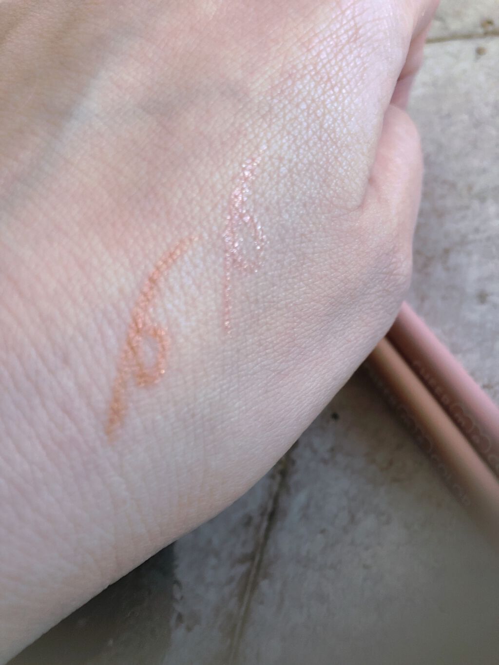 CHEER me COLOR ジェルアイライナー/セリア/ジェルアイライナーを使ったクチコミ(4枚目)