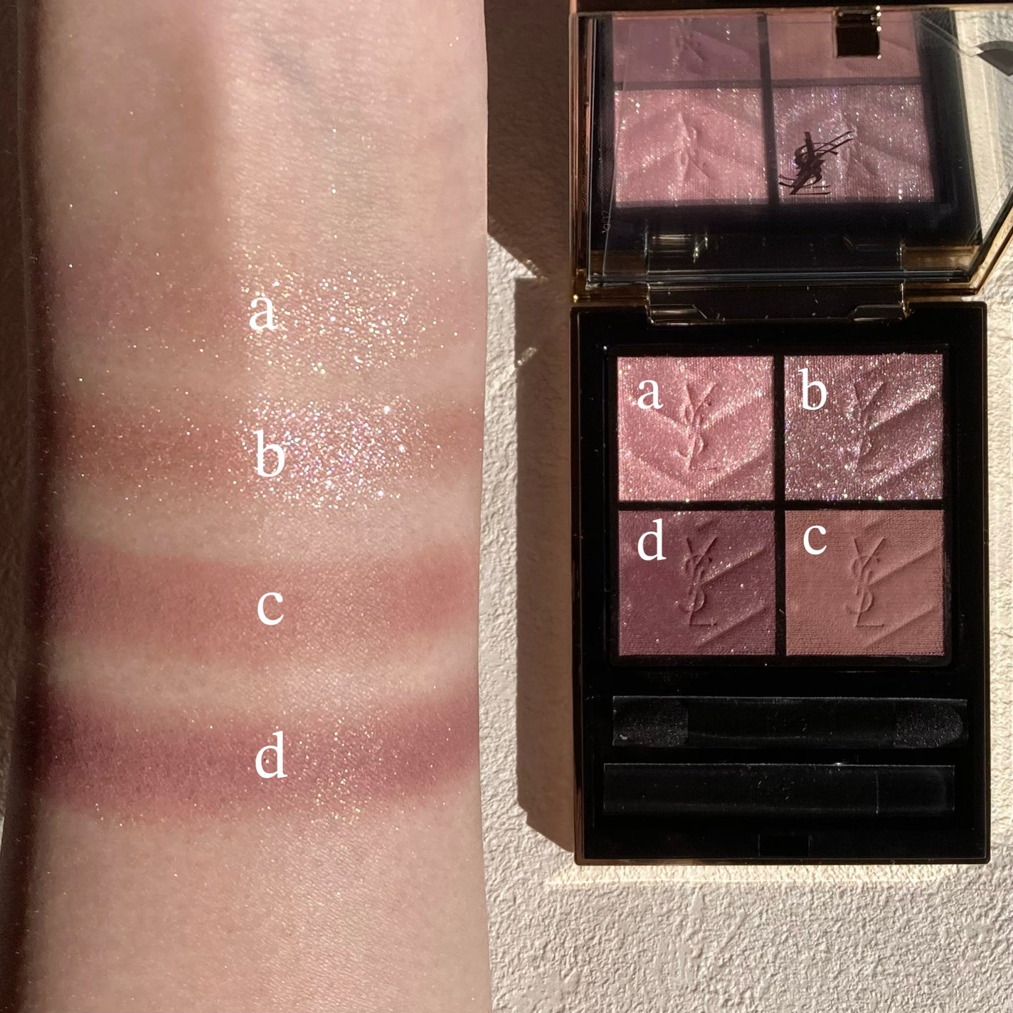 クチュール ミニ クラッチ/YVES SAINT LAURENT BEAUTE/アイシャドウパレットを使ったクチコミ(3枚目)